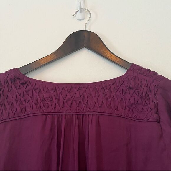 Elegant Purple Women's Dress - Picture 3 of 12